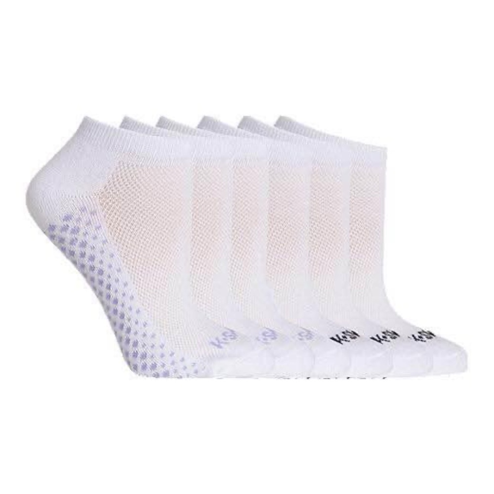 BRAND NEW women k swiss 6 pairs low cut white socks